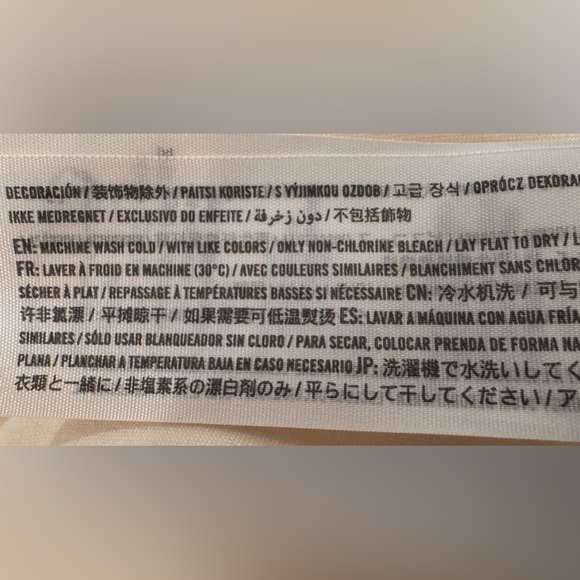 Abercrombie & Fitch One-Shoulder Cream Bodycon Mini Dress - Petite Size XXSP - Picture 10 of 11